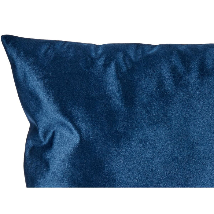 Kissen Samt Blau Polyester (45 x 13 x 45 cm)
