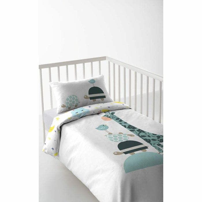Bettbezug für Babybett Cool Kids Pablo Reversibel (100 x 120 cm) (60 cm Babybett)