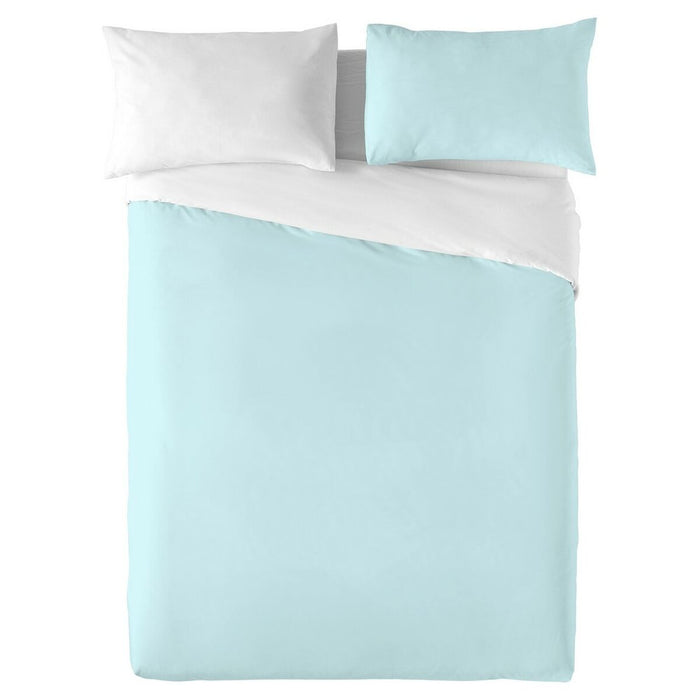 Bettdeckenbezug Naturals Blau Weiß (135er-Bett)