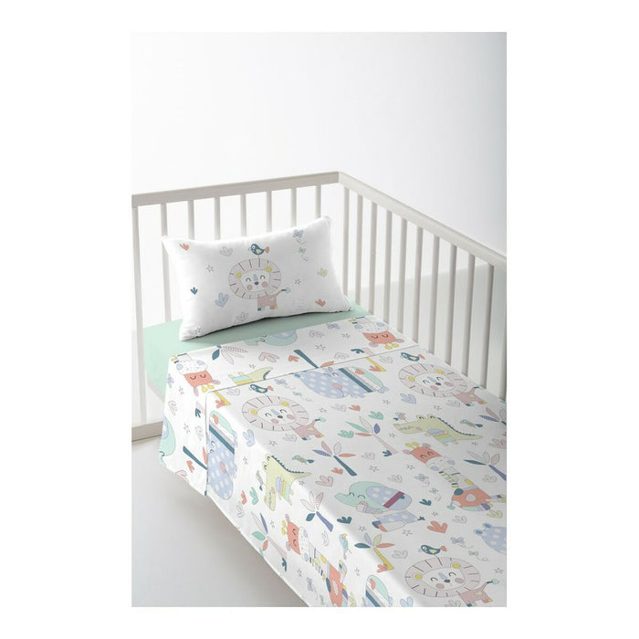 Oberes Betttuch für Kinderbett Cool Kids Jungle (60 cm Babybett)