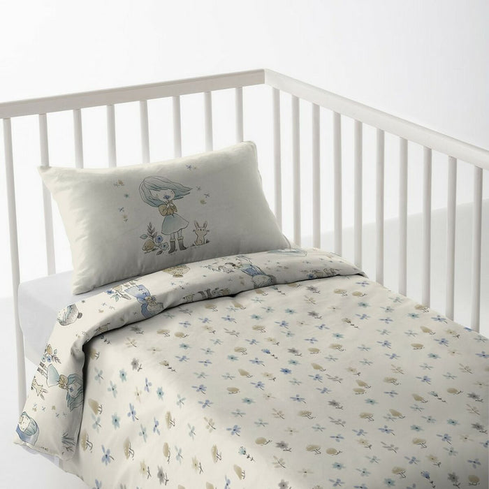 Bettbezug für Babybett Cool Kids Dery Reversibel (100 x 120 cm) (60 cm Babybett)