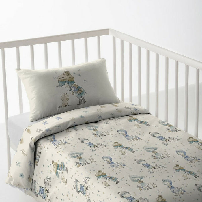Bettbezug für Babybett Cool Kids Dery Reversibel (115 x 145 cm) (80 cm Babybett)