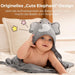 momcozy Baby Badetuch Set, 8-teiliges Babyhandtuch Set