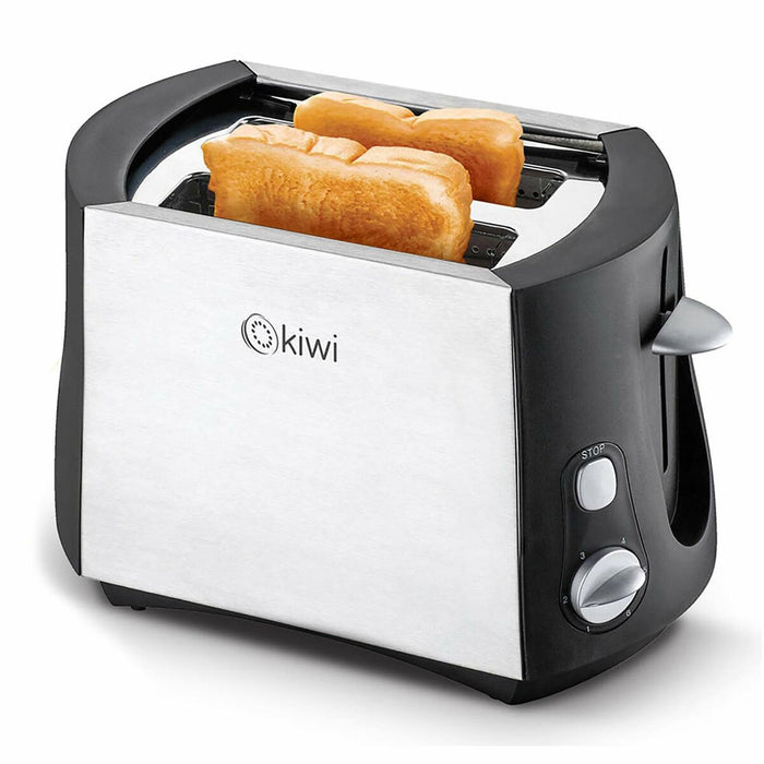 Toaster Kiwi KT-6512 800W Grau Schwarz