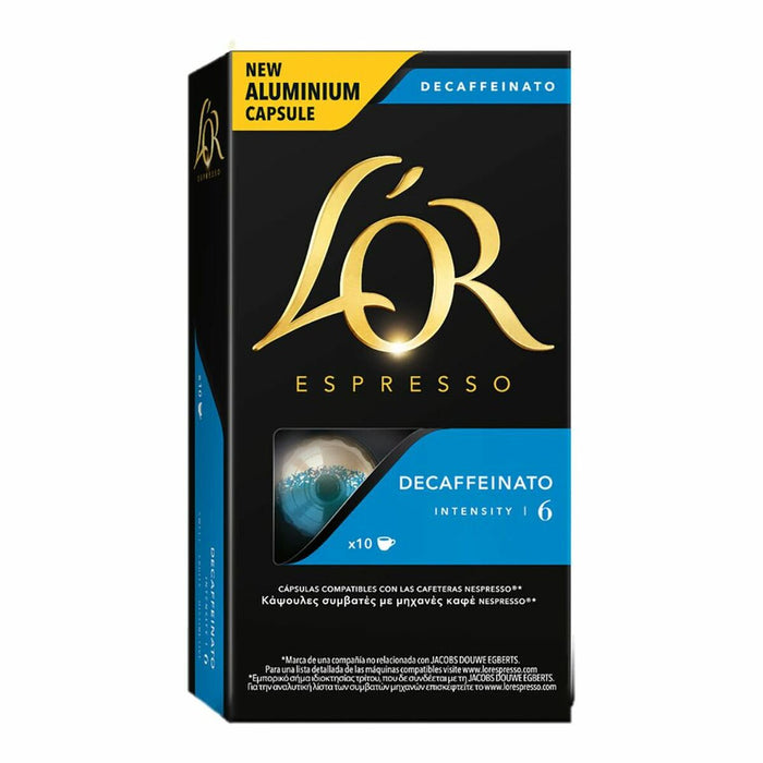 Kaffeekapseln L'Or Descaffeinato 6 (10 uds)