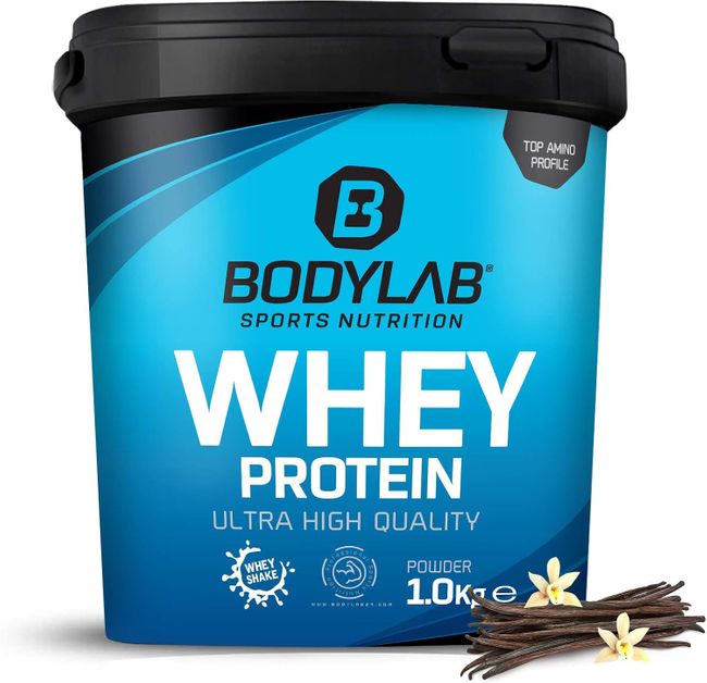 Bodylab24 Whey Protein Pulver, Bourbon Vanille