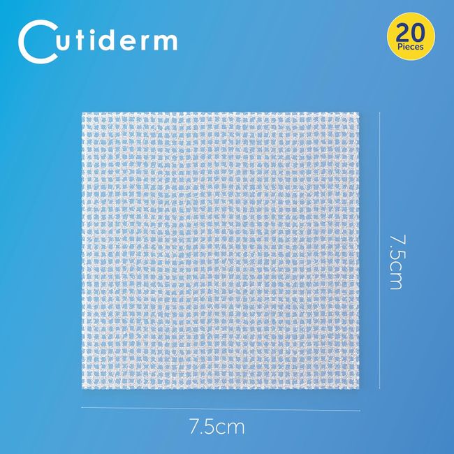 Cutiderm sterile Paraffingaze Kompresse 7.5 cm x 7.5 cm