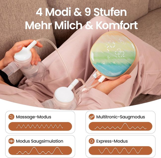 NCVI Milchpumpe Elektrisch