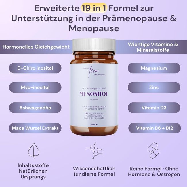QSTA  FEM Myo-Inositol + D-Chiro-Inositol Kapsel