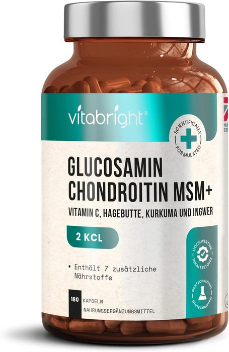 VitaBright Glucosamin Chondroitin MSM Kapseln