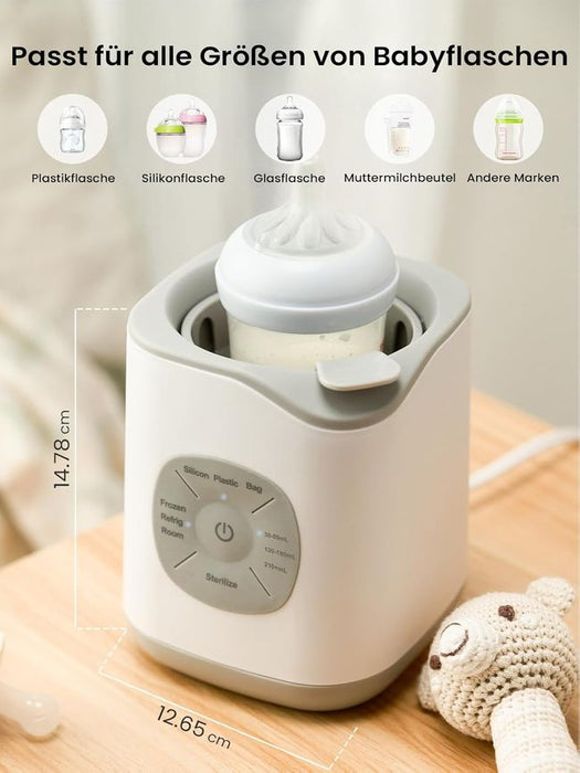 Grownsy Flaschenwärmer Baby Babykostwärmer 10-in-1