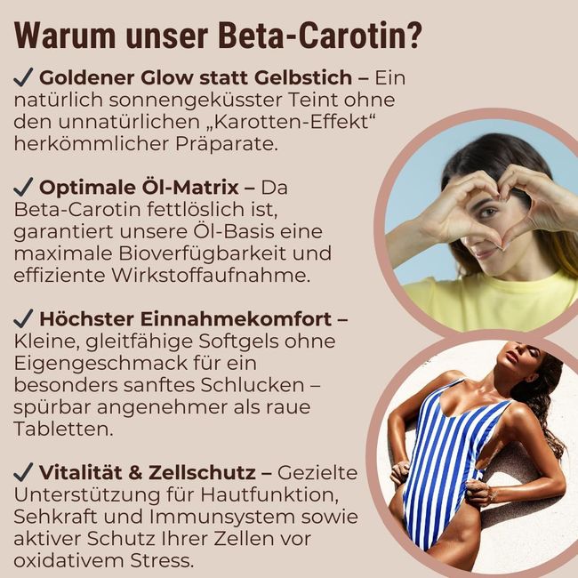 Vitassential Beta Carotin Kapseln