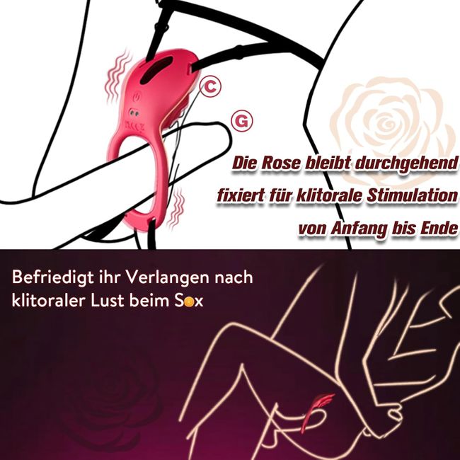 YAWNSHE  Penisring Vibrator Sex Spielzeug