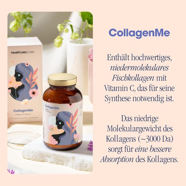 Health Labs Care CollagenMe - Kollagen Pulver
