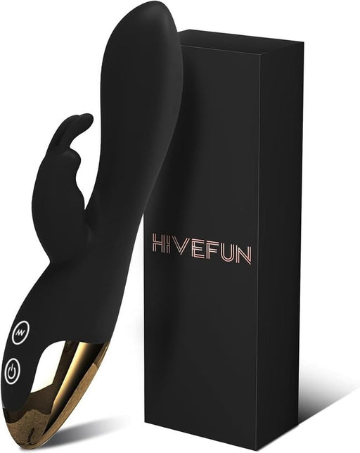 HIVEFUN Diloschwanz G Punkt Vibrator Schwarz