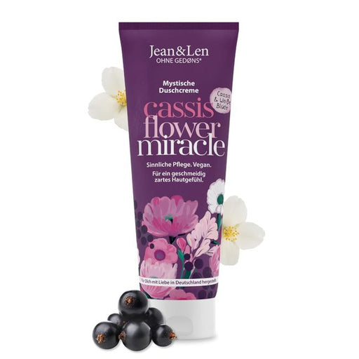 Jean & Len Mystische Duschcreme Cassis & Weiße Blüte