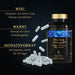 Satin Naturel Melatonin + Hyaluron Kollagen Kapseln