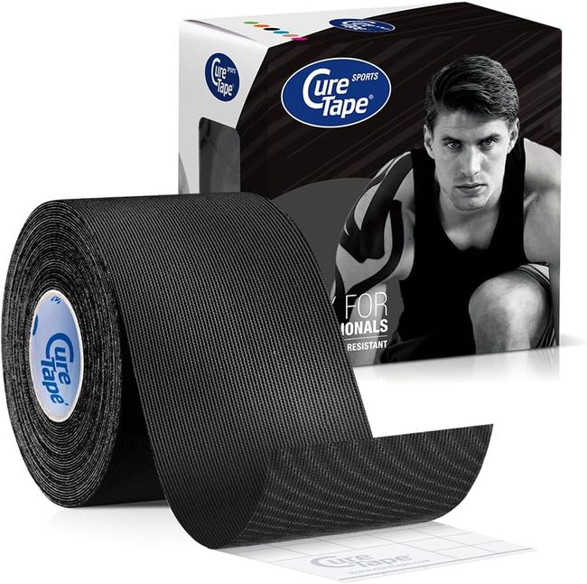 CureTape® Kinesiologie Tape Schwarz