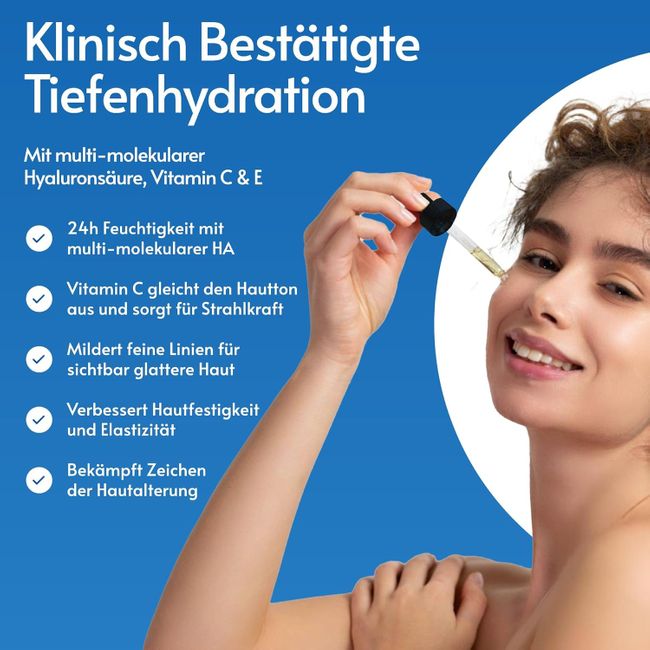 Sylk Hyaluron Serum Hochdosiert mit Vitamin C