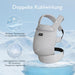 Momcozy Baby Trage - Leichte & Atmungsaktive Netz Air Mesh-Grau