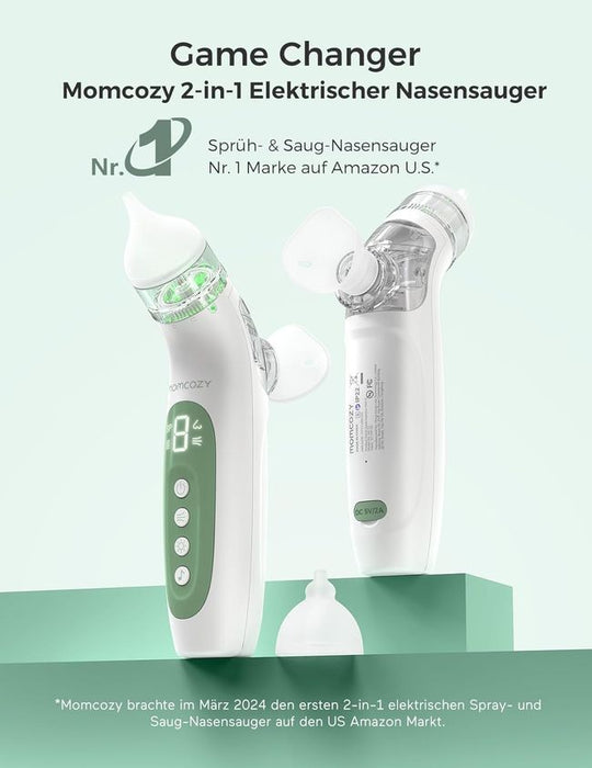 Momcozy  BreezyClear Nasensauger Baby elektrisch