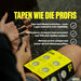 SPORTTAPE 6 Rollen Klettertape 1,25 cm x 10 m - weiß
