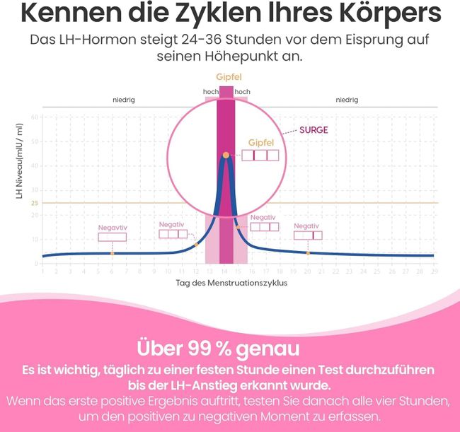 Femometer Ovulationstest + Schwangerschaftstest