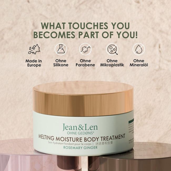 Jean & Len Melting Moisture Body Treatment Rosemary & Ginger