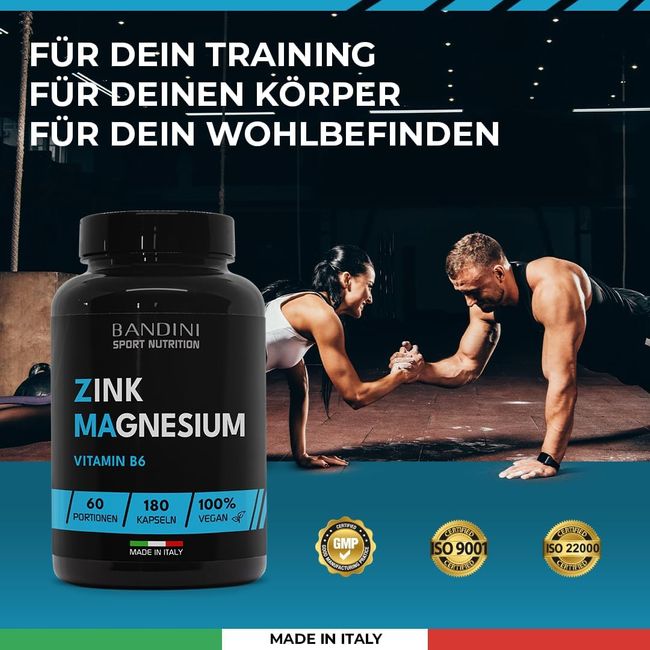 Bandini Zink Magnesium Kapseln