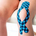 CureTape Kinesiotapes Kinesiologie Tape Tartan Blau