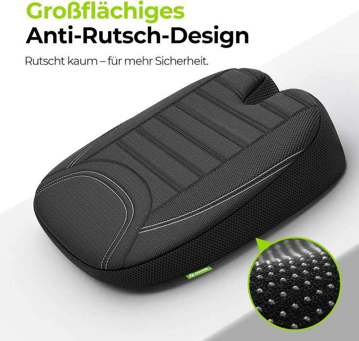 AUVON Keil-Sitzkissen mit erhöhtem Rückenbereich