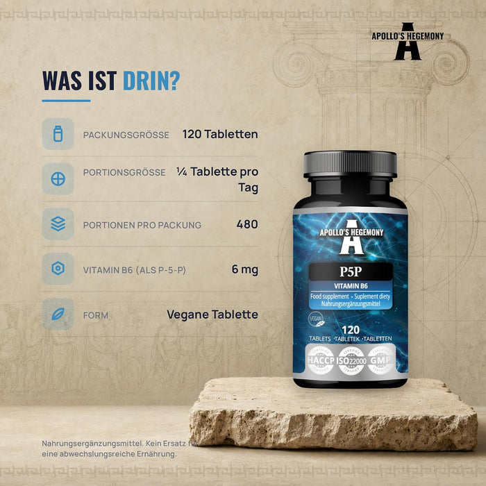 Apollo's Hegemony P-5-P Vitamin B6