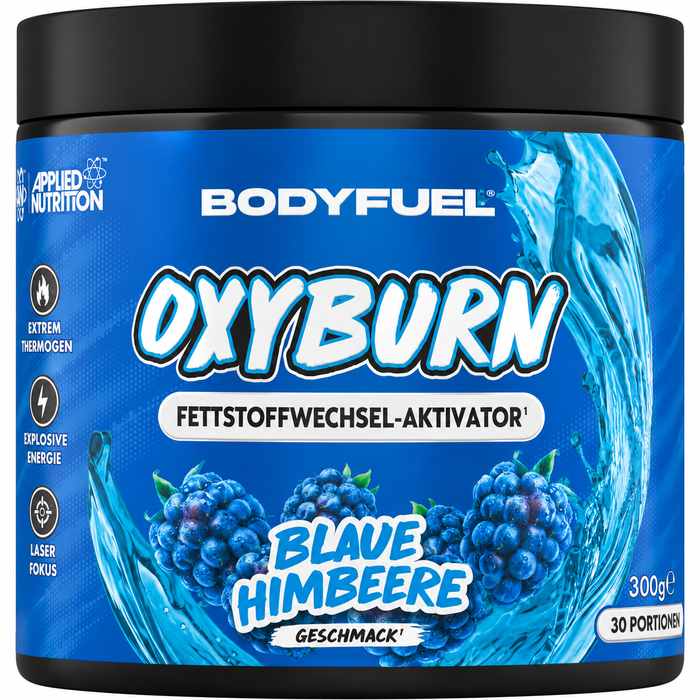 Applied Nutrition BodyFuel OxyBurn Blaue Himbeere
