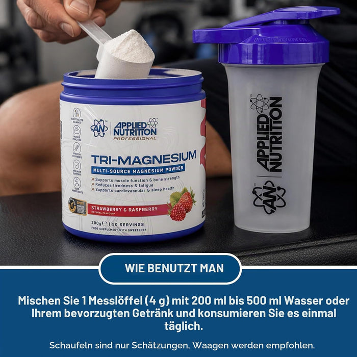 Applied Nutrition Tri-Magnesium Pulver Lemon & Lime