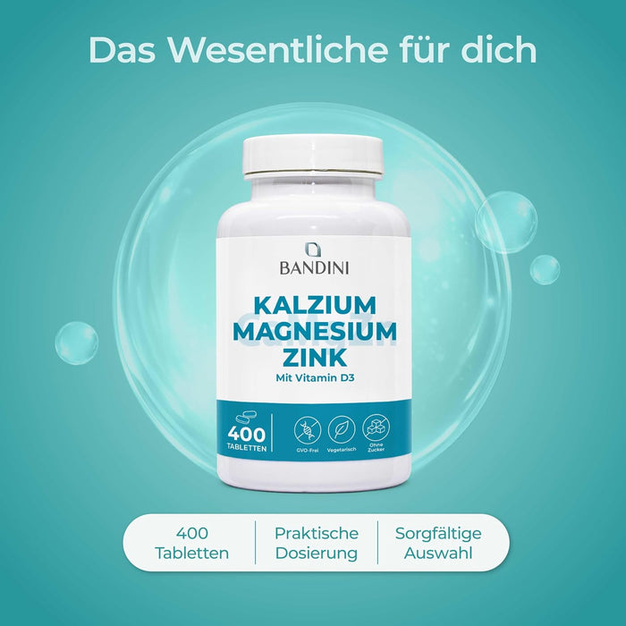 Bandini Calcium-Magnesium-Zink-Komplex mit D3 und K2