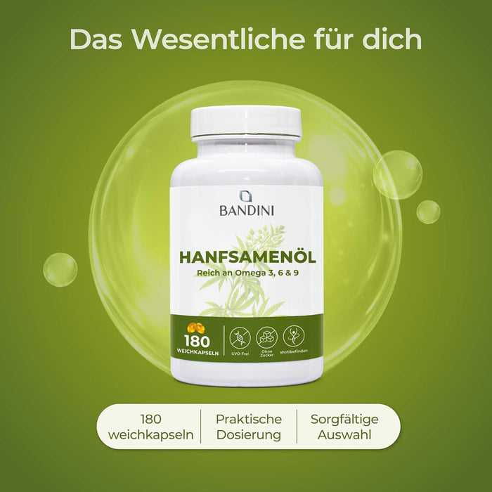 Bandini Hanfsamenöl 1000 mg