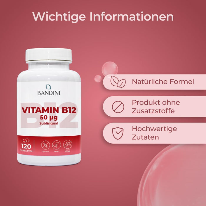 Bandini Vitamin B12 50 µg