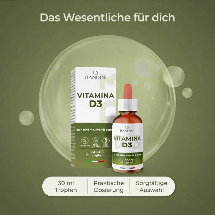Bandini Vitamin D3 2000 IE Tropfen