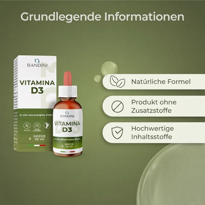 Bandini Vitamin D3 2000 IE Tropfen