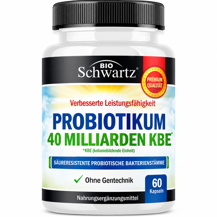 BioSchwartz Milchsäurebakterien mit Präbiotika