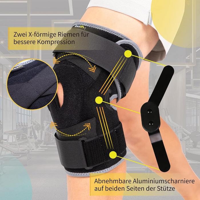 BraceUP Gelenk-Kniebandage B708, L/XL