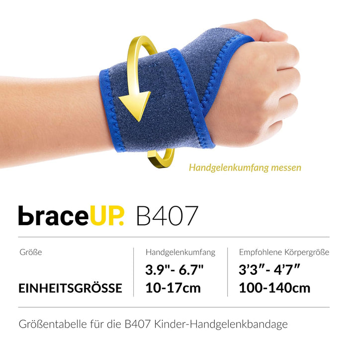 BraceUP Kinder-Handgelenkbandage B407