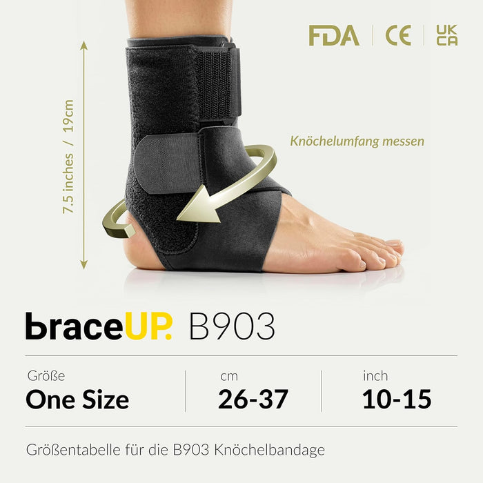BraceUP Sprunggelenkbandage B903