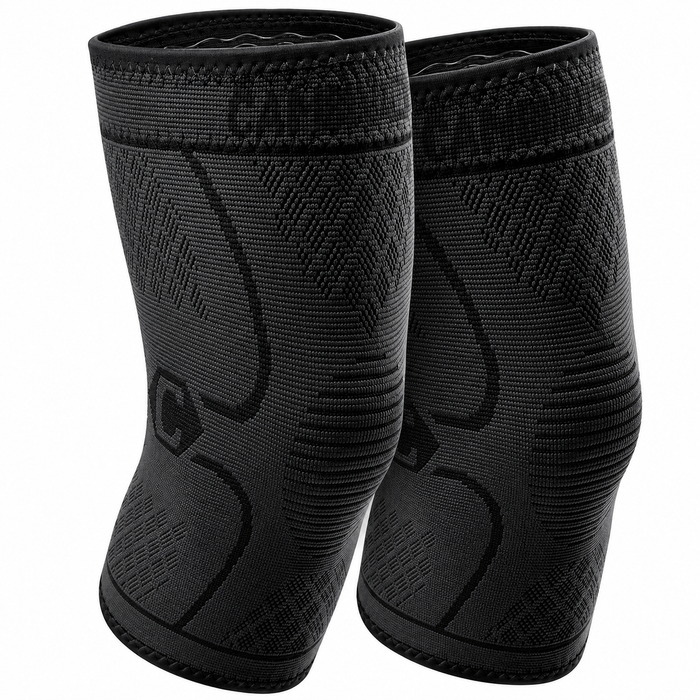 CAMBIVO Knie-Kompressionsbandagen NS10, L