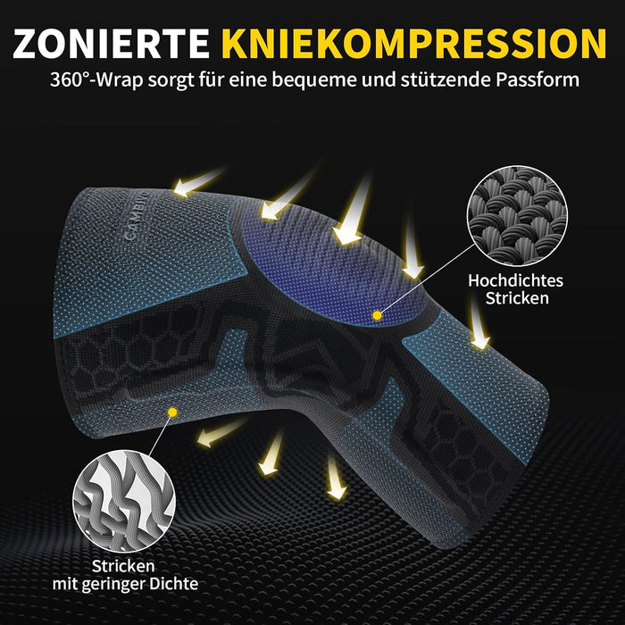 CAMBIVO Kniebandagen NS18, L