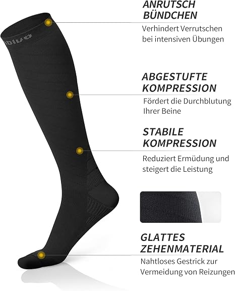 CAMBIVO Kompressionsstrümpfe CS10, L–XL