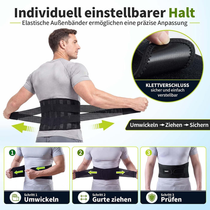 CAMBIVO Rückenstützgürtel BS10, XXL