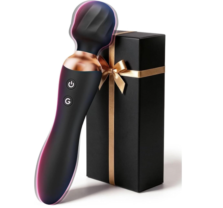 Cacuola Doppelkopf-Vibrator mit 360-Grad-Gelenkkopf