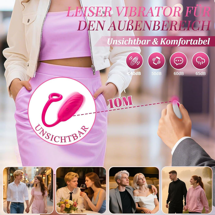 Cacuola Vibro-Ei mit Fernbedienung und Zugring