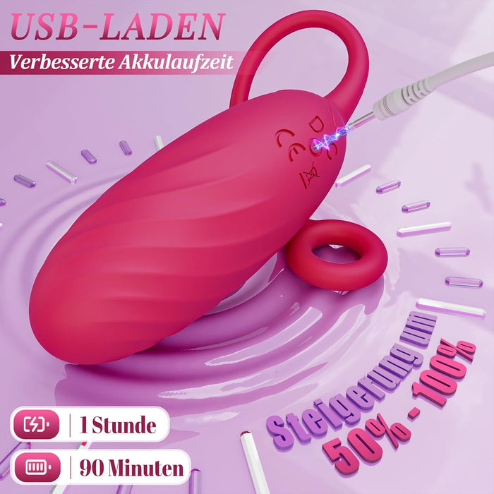 Cacuola Vibro-Ei mit Fernbedienung und Zugring